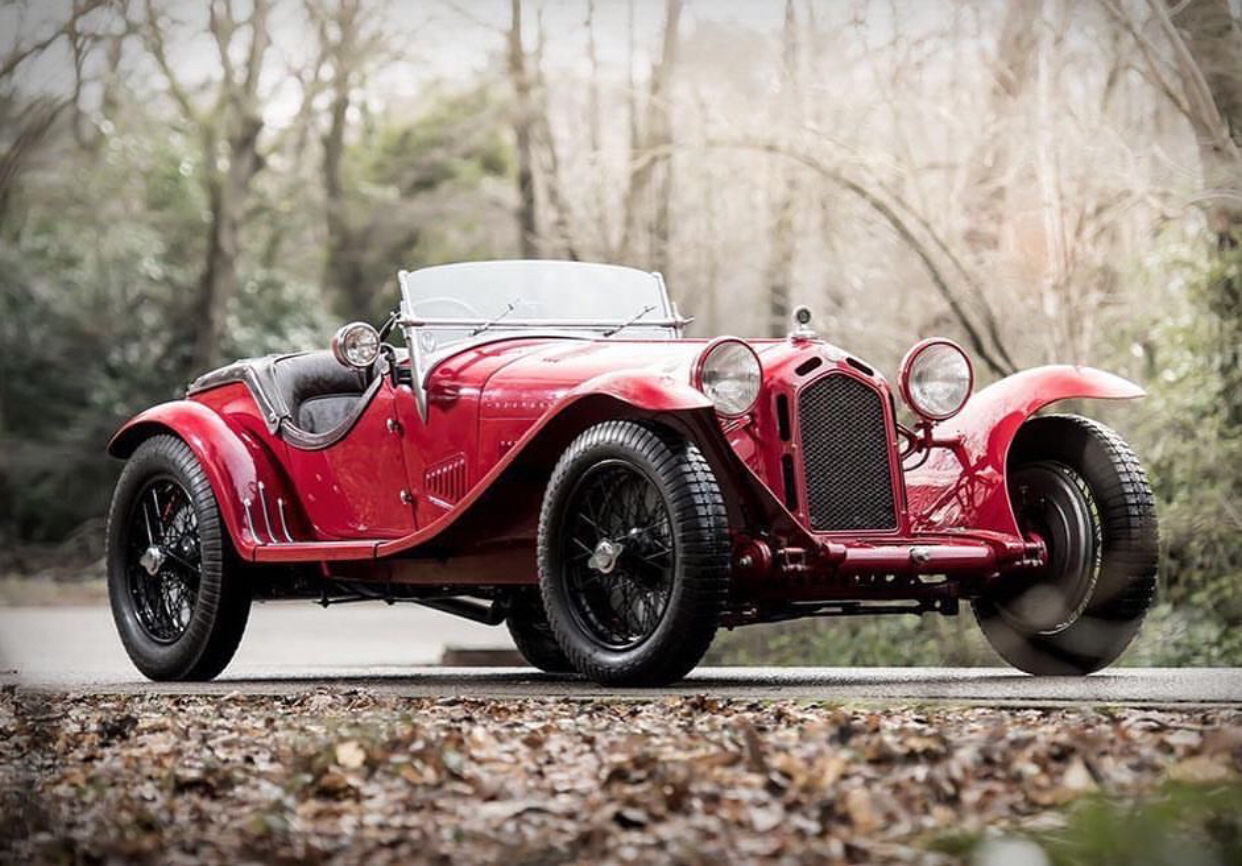 European vintage. Alfa Romeo 8c 1931. Alfa Romeo 8c 2300 1931. Alfa Romeo 8c 2300 Zagato-Spider. Alfa Romeo 8c Roadster.