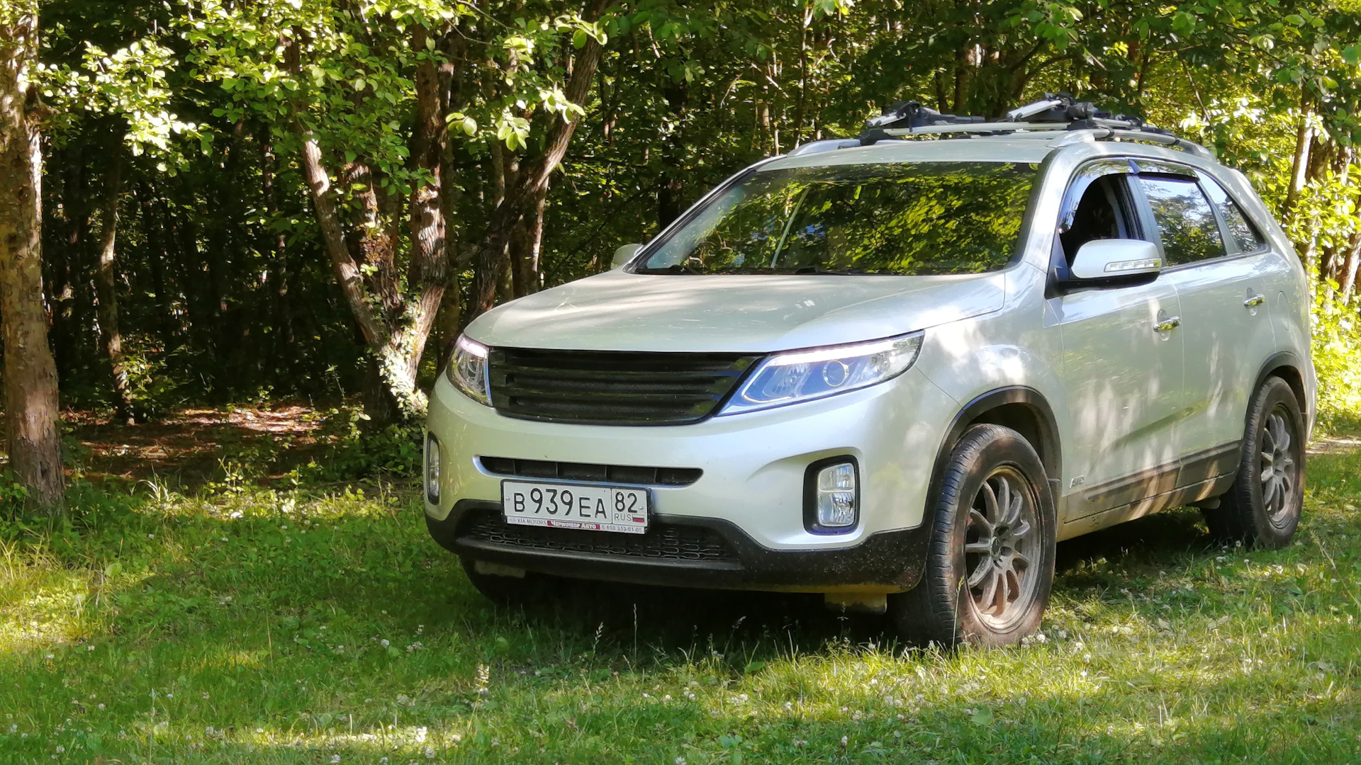 KIA Sorento (2G) 2.4 бензиновый 2013 | Серебристый бегемот на DRIVE2