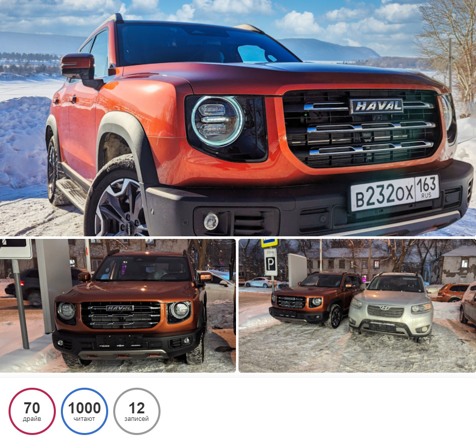 1000 подписчиков на Haval Dargo TerraKot — Haval Dargo