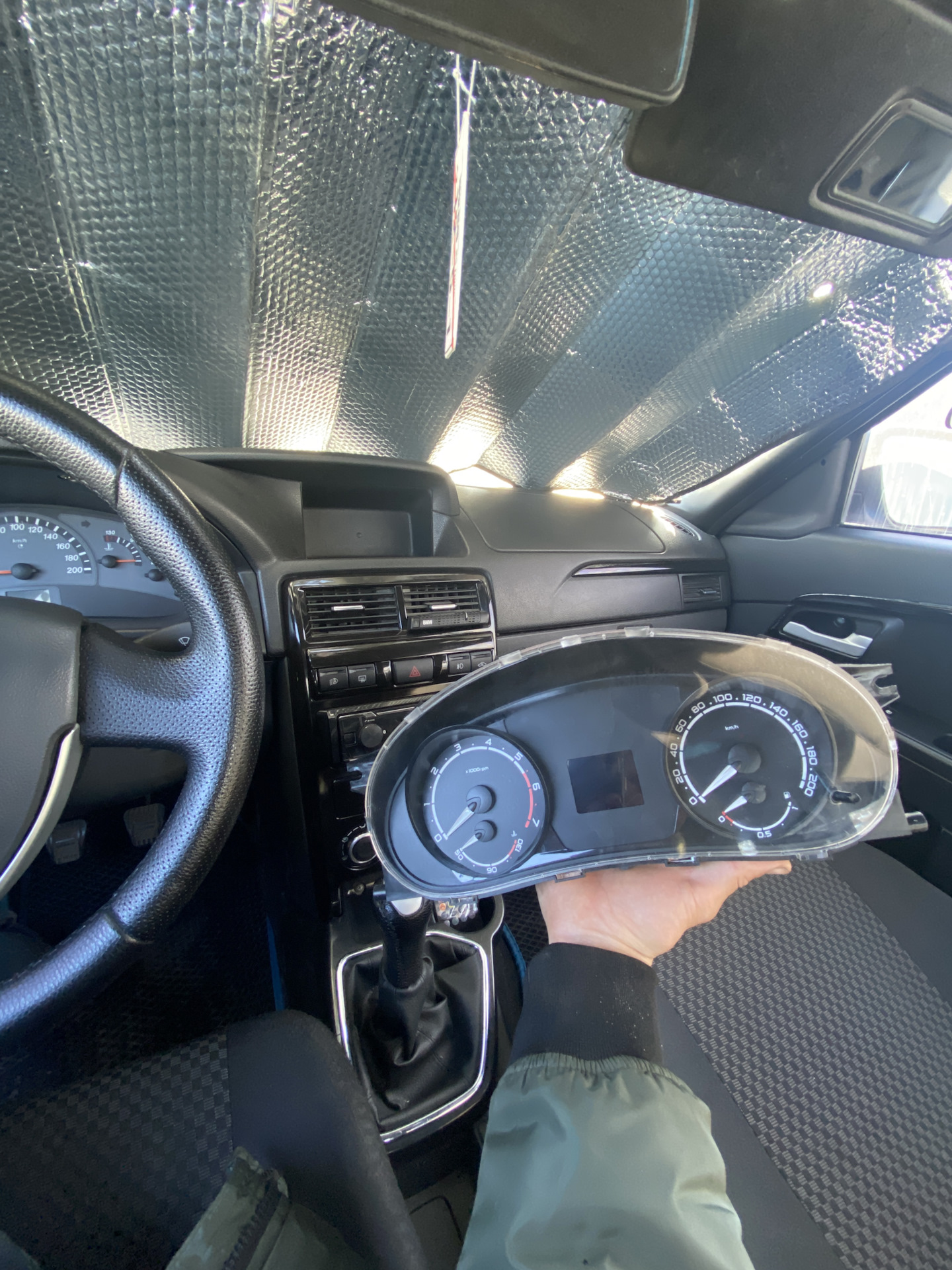 Щиток приборов Приора 2 через Кан адаптер📟 — Lada 21124, 1,6 л, 2007 ...