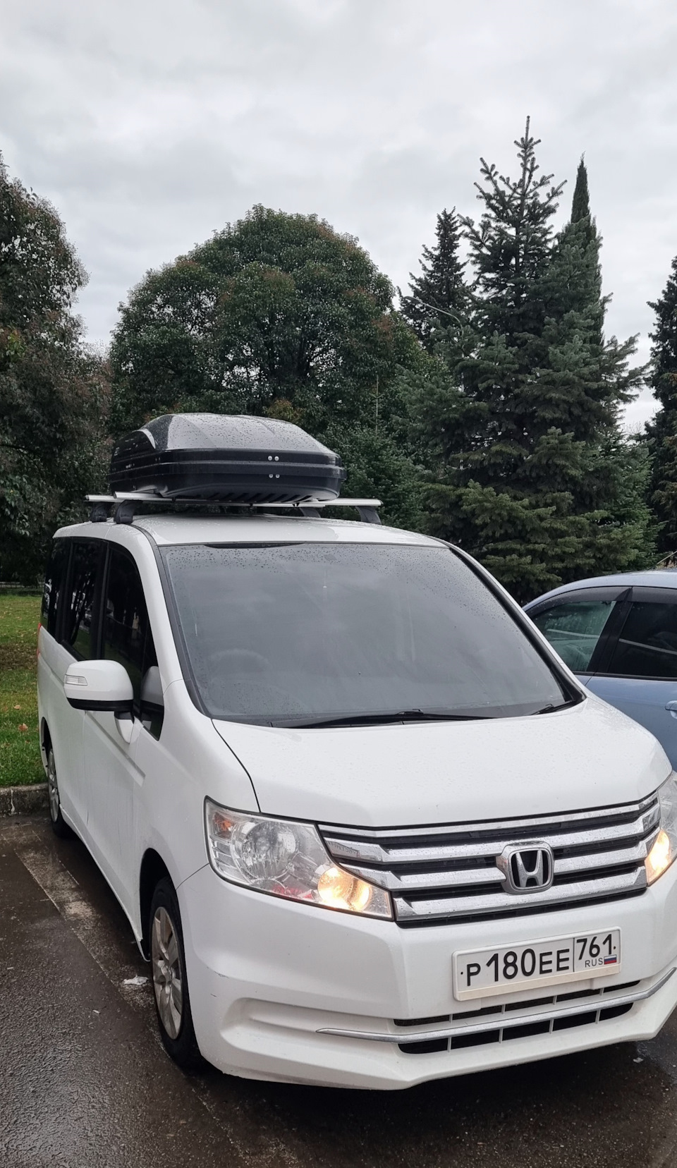 Тонировка в круг — Honda Stepwgn (4G), 2 л, 2014 года | стайлинг | DRIVE2