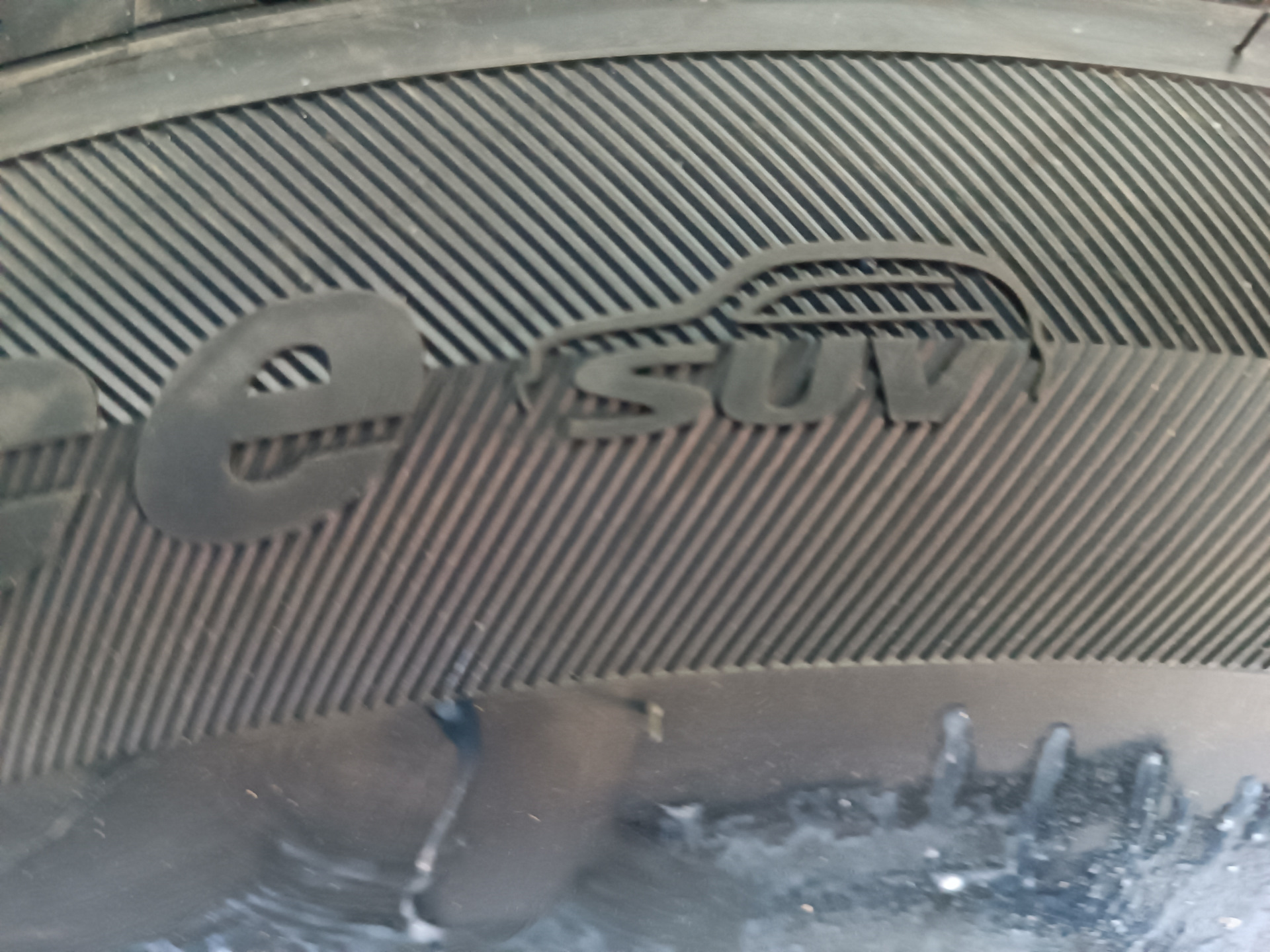 Замена шин зимних — SsangYong Rexton W (3G), 2,7 л, 2012 года | шины ...