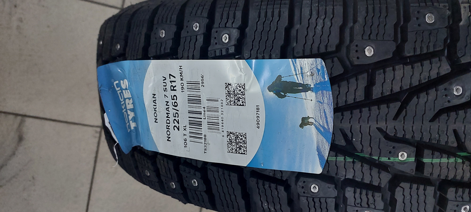 Nokian nordman 7 suv 106t