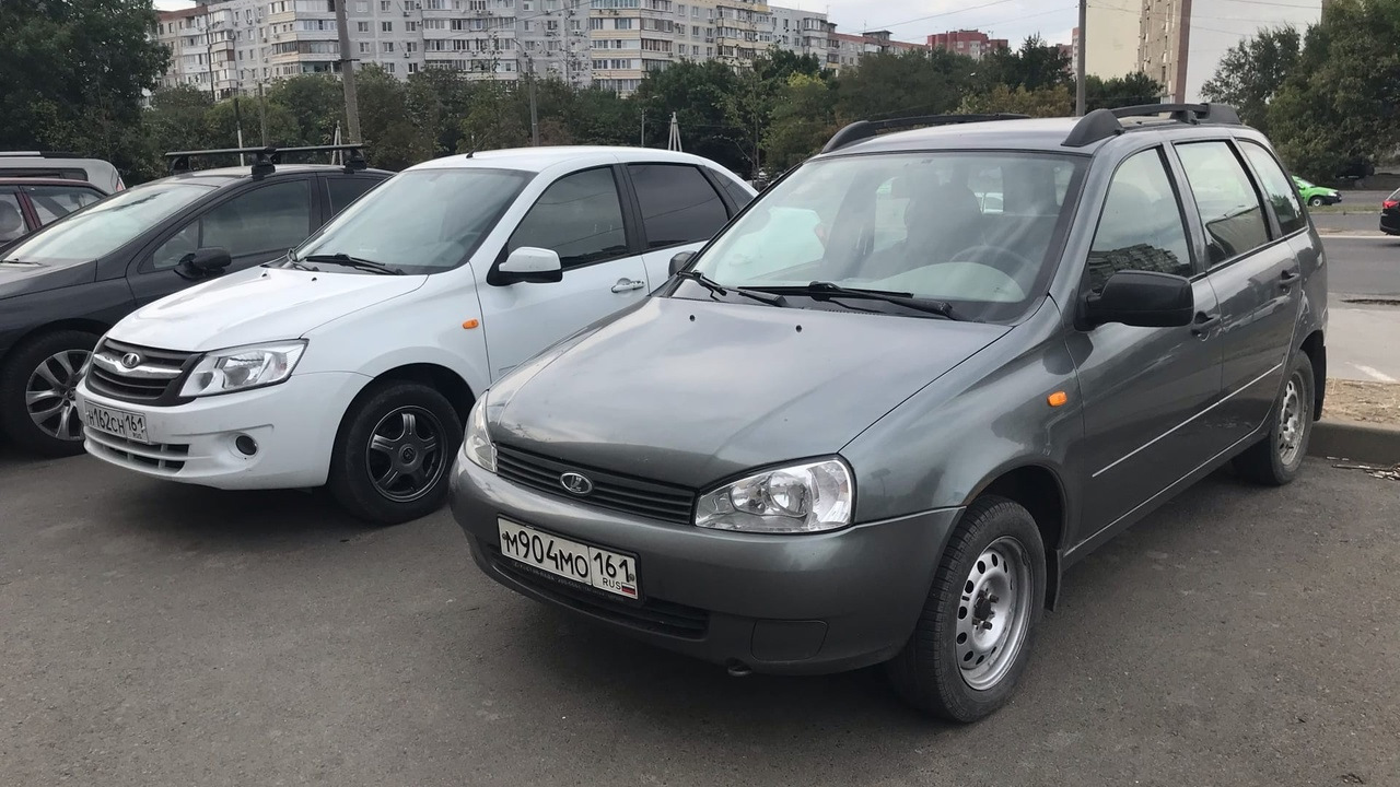 Lada Калина универсал 1.6 бензиновый 2010 | Gray Wagon на DRIVE2