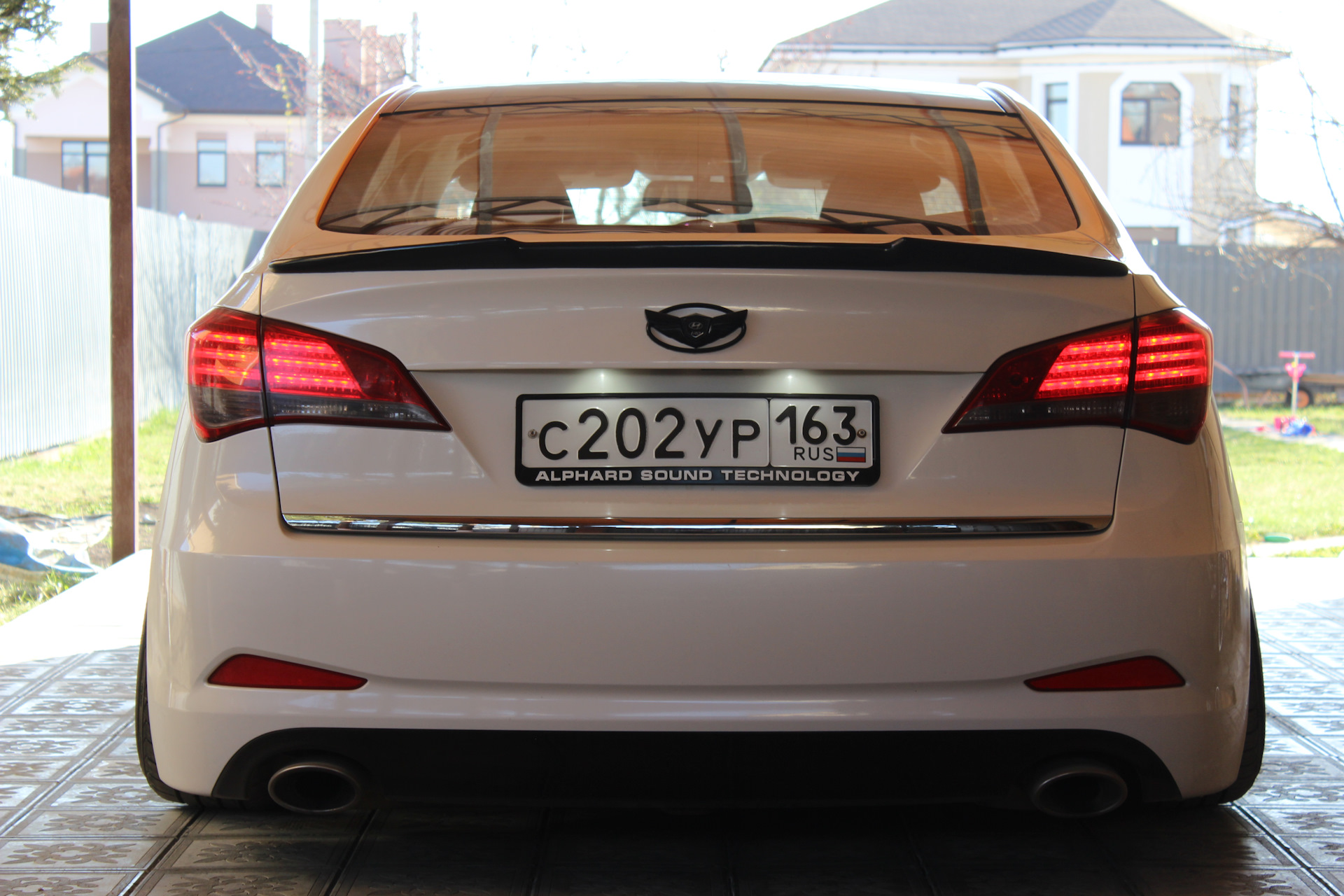 Спойлер.Готово! - Hyundai i40, 2 л, 2013 года тюнинг DRIVE2