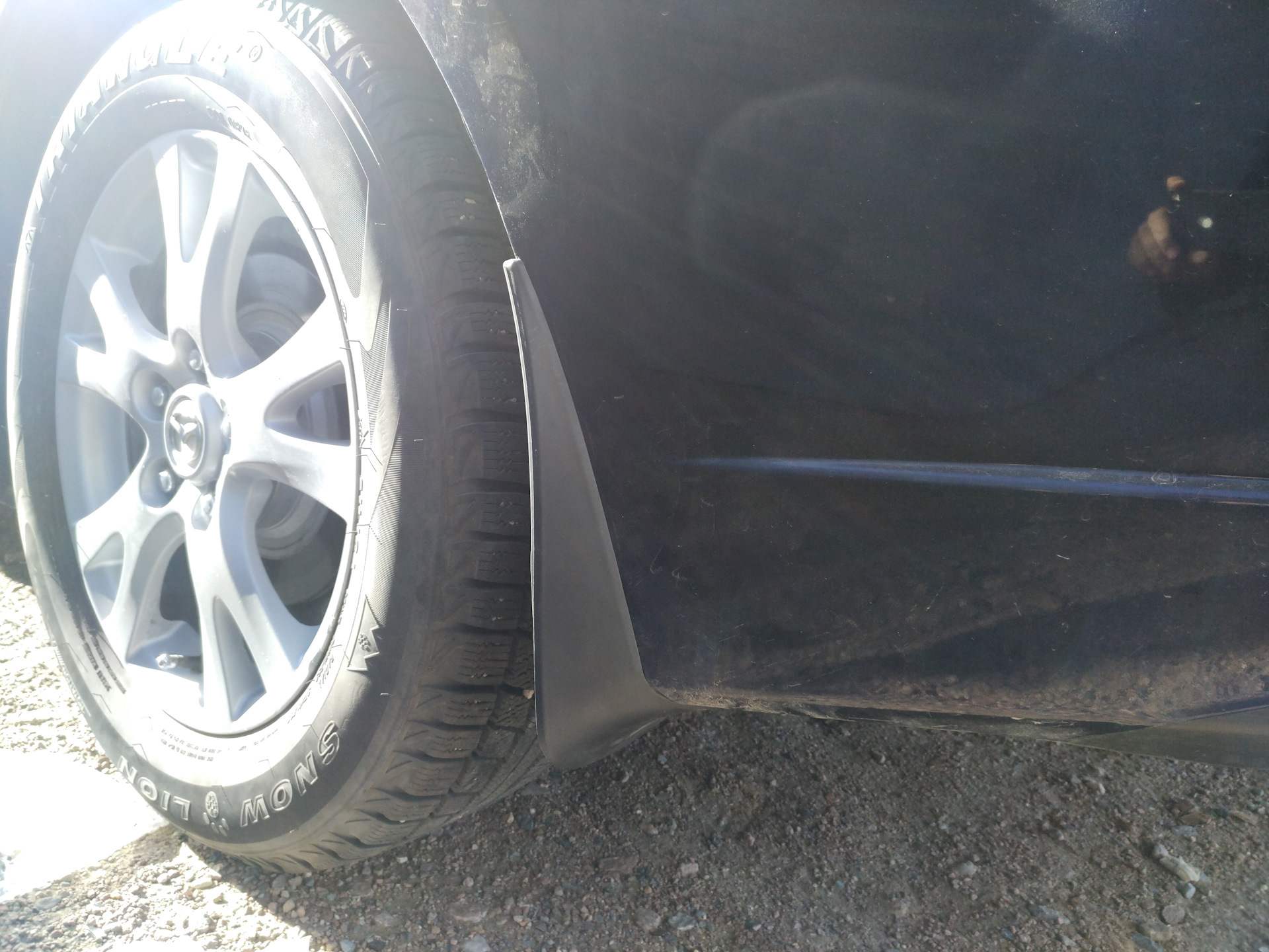 Брызговики перед-зад) — Mazda 6 (2G) GH, 1,8 л, 2008 года | аксессуары ...