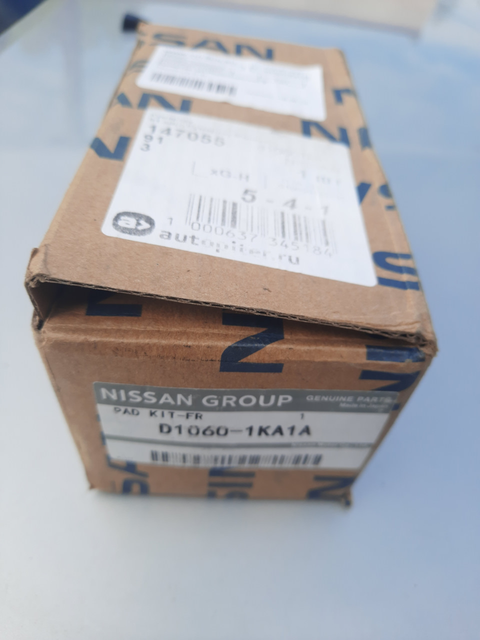 D10601KA1A Колодки тормозные NISSAN INFINITI | Запчасти на DRIVE2