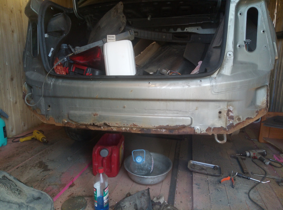 Сюрприз сзади… — Lada Гранта (1G), 1,6 л, 2012 года | своими руками ...