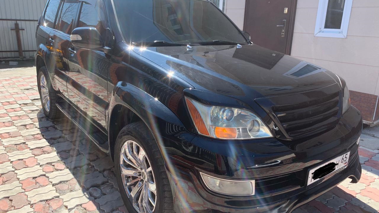 Lexus GX (UZJ120) 4.7 бензиновый 2005 | Чёрный Алексей на DRIVE2