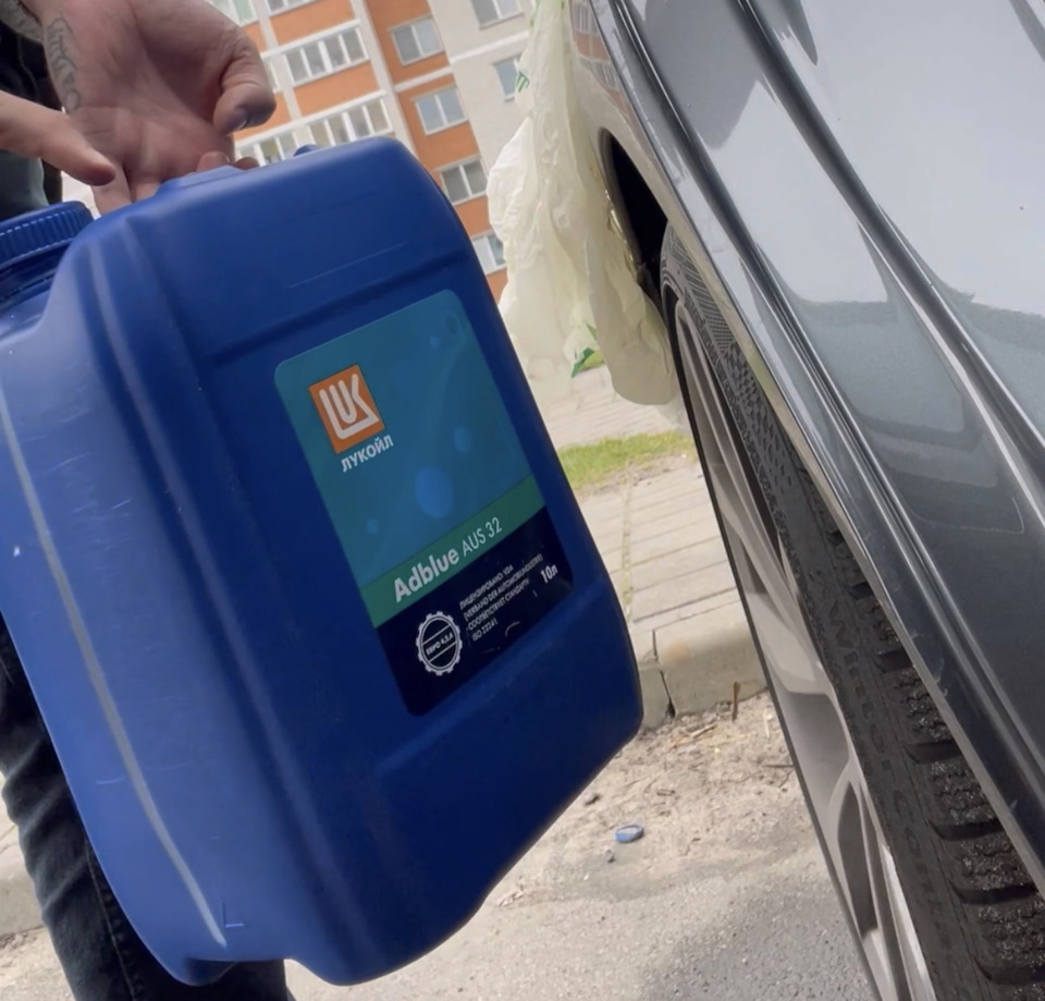 Долил adblue 🌿 — Mercedes-Benz C-class Estate (S205), 2 л, 2019 года ...