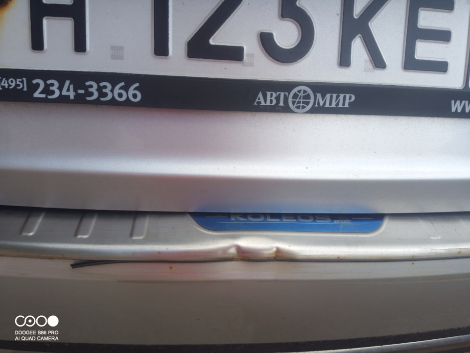 Беда — Renault Koleos (2G)