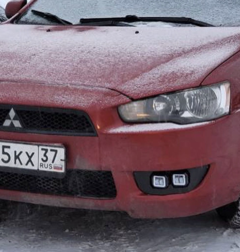 Туманки с дхо на Mitsubishi Lancer X. | 4 500 ₽ в городе Омск | DRIVE2