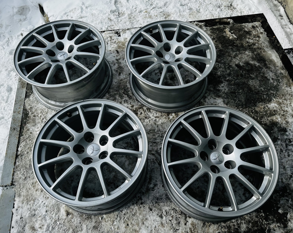 Диски Enkei EVO X Brembo OK на Mitsubishi ASX — Mitsubishi ASX, 2,4 л ...