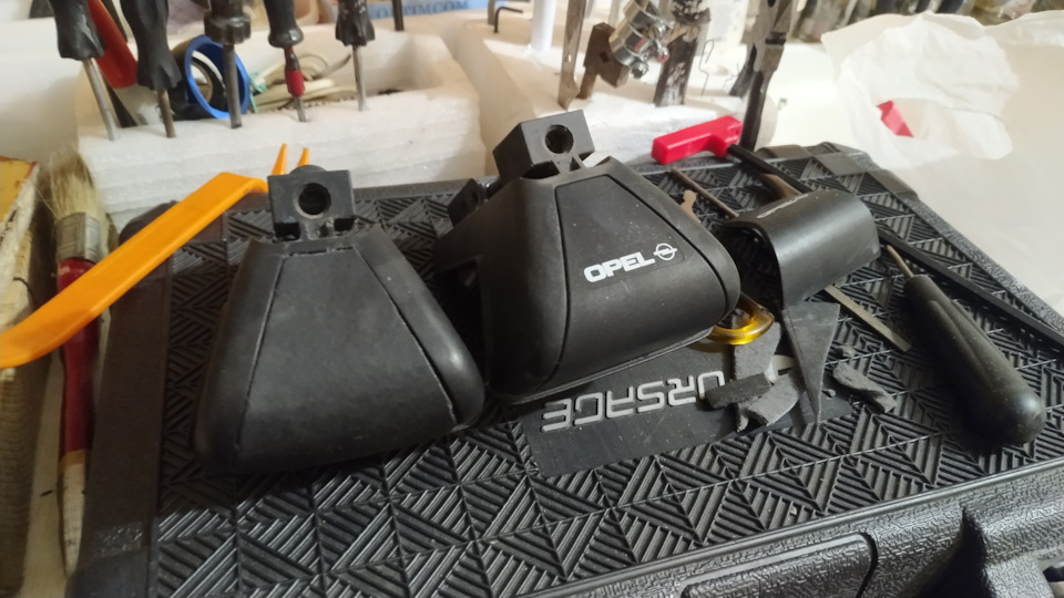 Установка поперечных рейлингов. Opel Vectra B 2.2 dti. — Opel Vectra B ...