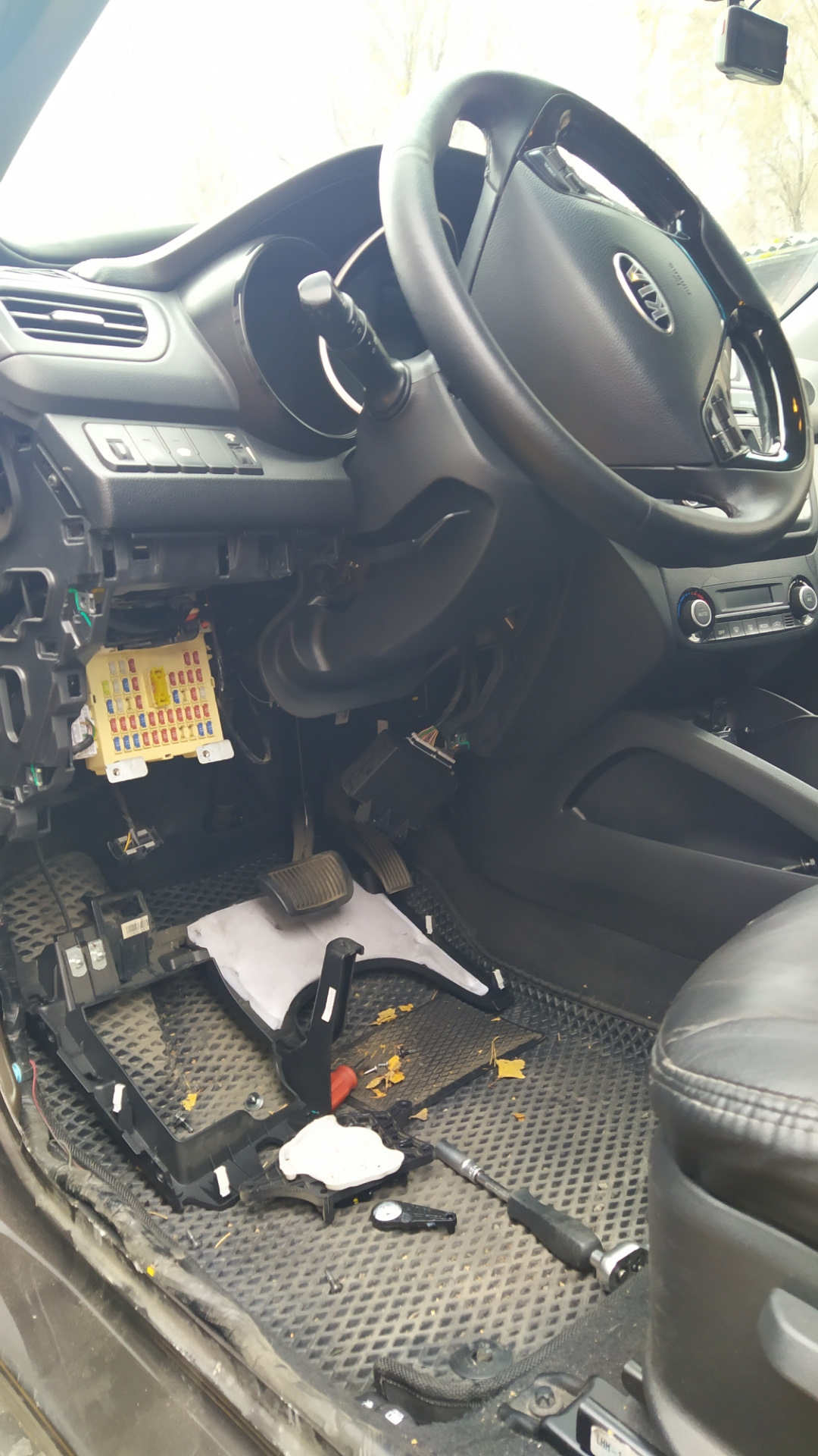 Печка не дует в ноги — решено! — KIA Rio (3G), 1,6 л, 2016 года ...