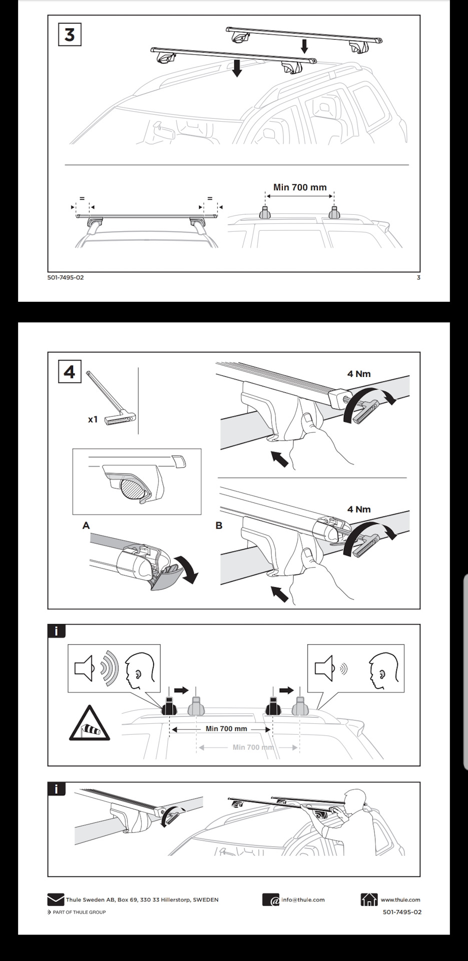 Рейлинги thule — Toyota RAV4 (III), 2 л, 2010 года | аксессуары | DRIVE2