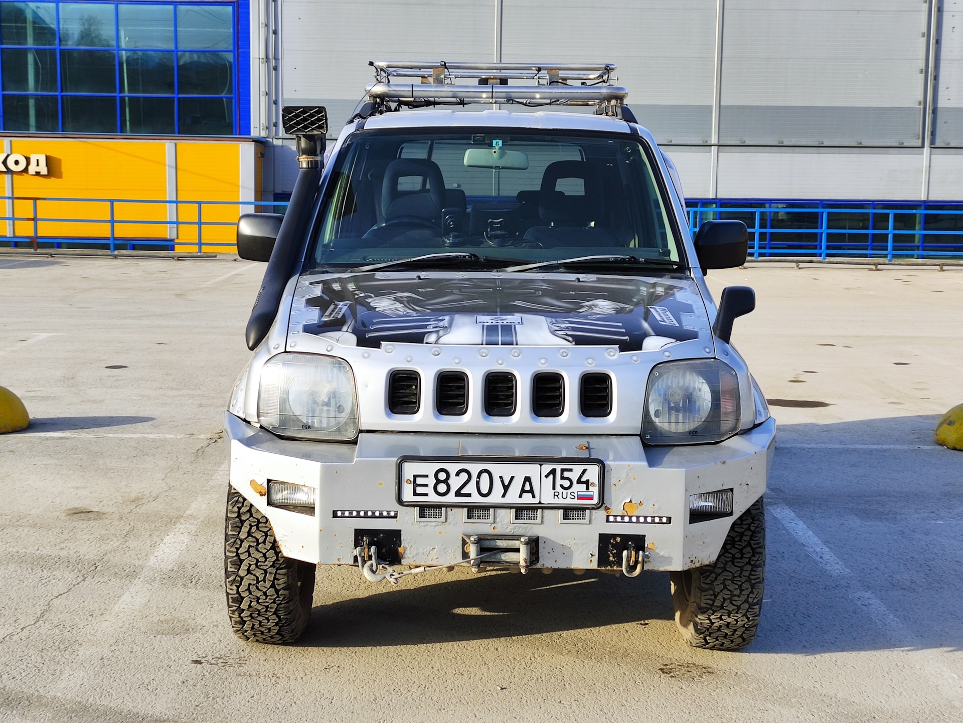 Внесение изменений в конструкцию — часть 1 — Suzuki Jimny, 1,3 л, 2004 года  | тюнинг | DRIVE2