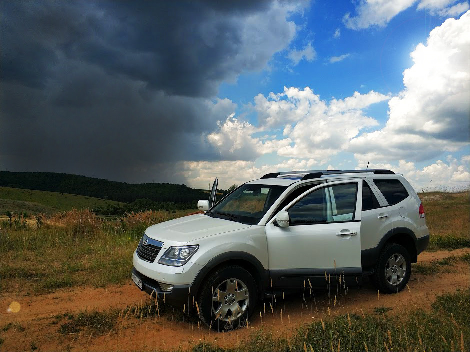 Аэрообвесы : Аэрообвес передний - KIA The New Mohave (IXION)