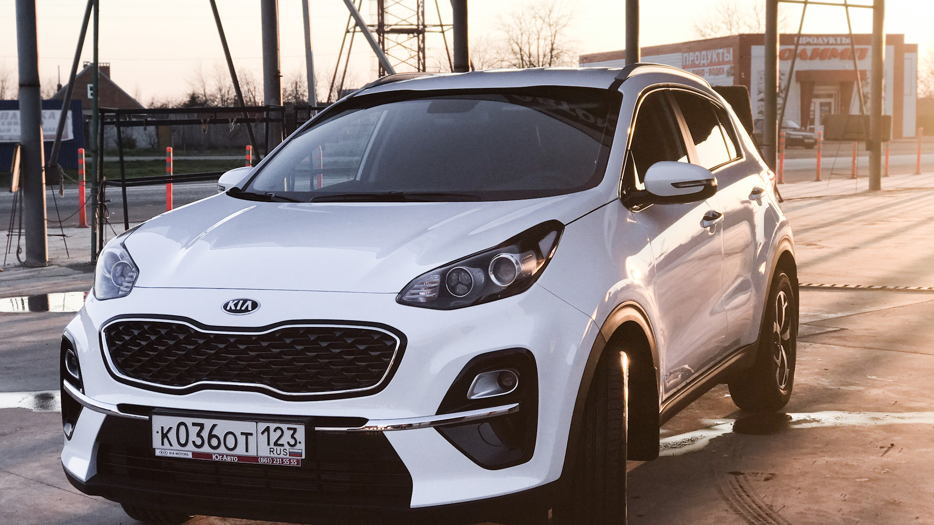 Kia Sportage 4 Р±РµР»С‹Р№ 2019