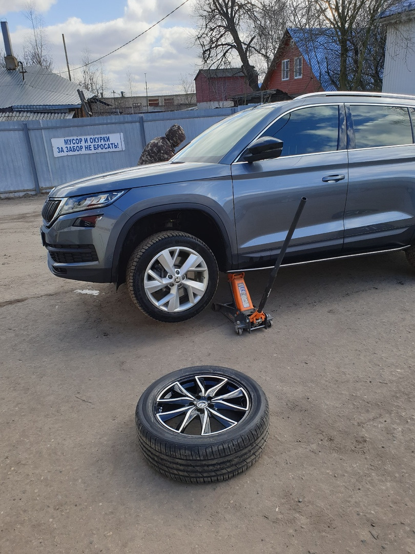 Kodiaq Sirius r19 антрацит