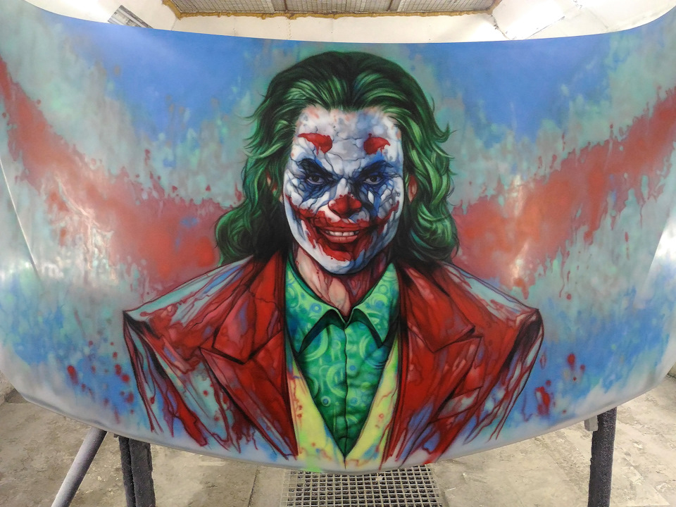 Аэрография Джокер. — DRIVE2