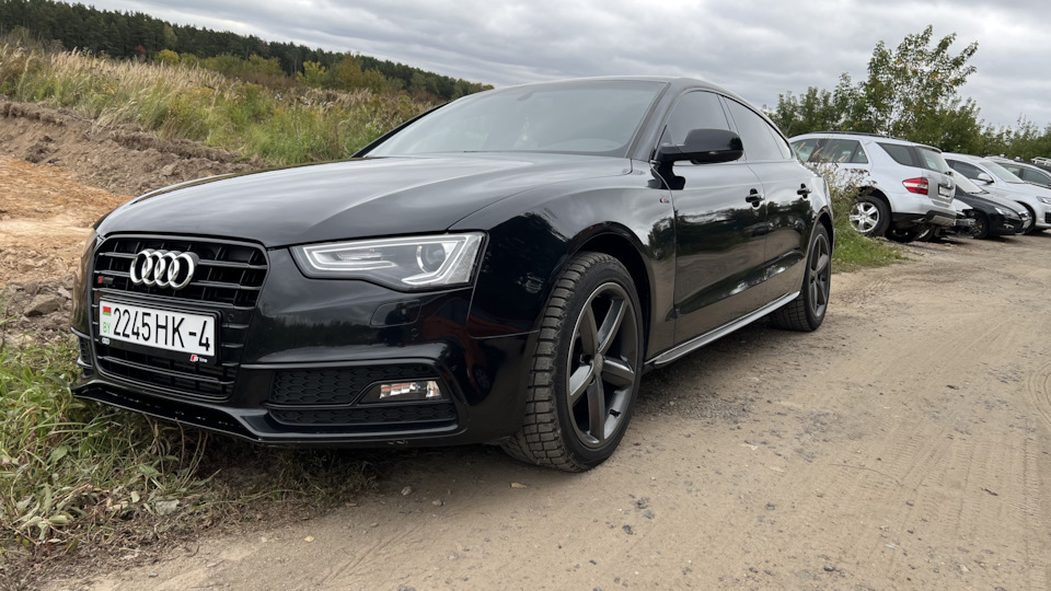 Тонировка (Зад 15%, перед 35%) — Audi A5 Sportback (1G), 2 л, 2011 года ...