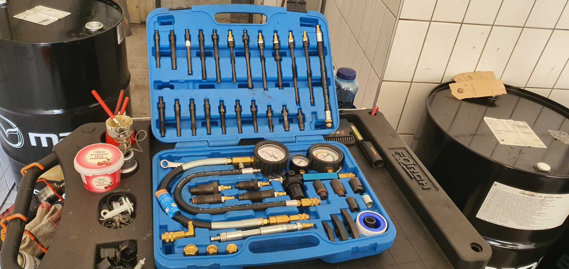 Замена ГРМ, погнутых клапанов, и сборка ГБЦ Alfa Romeo 147 1.6 Twin ...