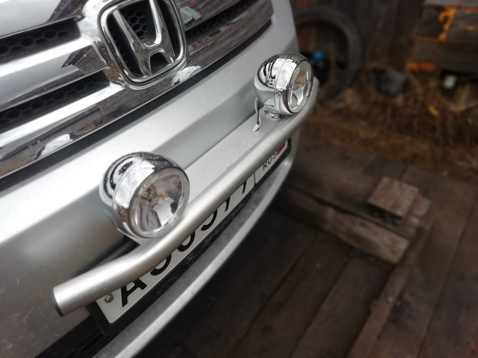 Хонда фрид спайк 4WD. Установка туманок — Honda Freed Spike, 1,5 л ...