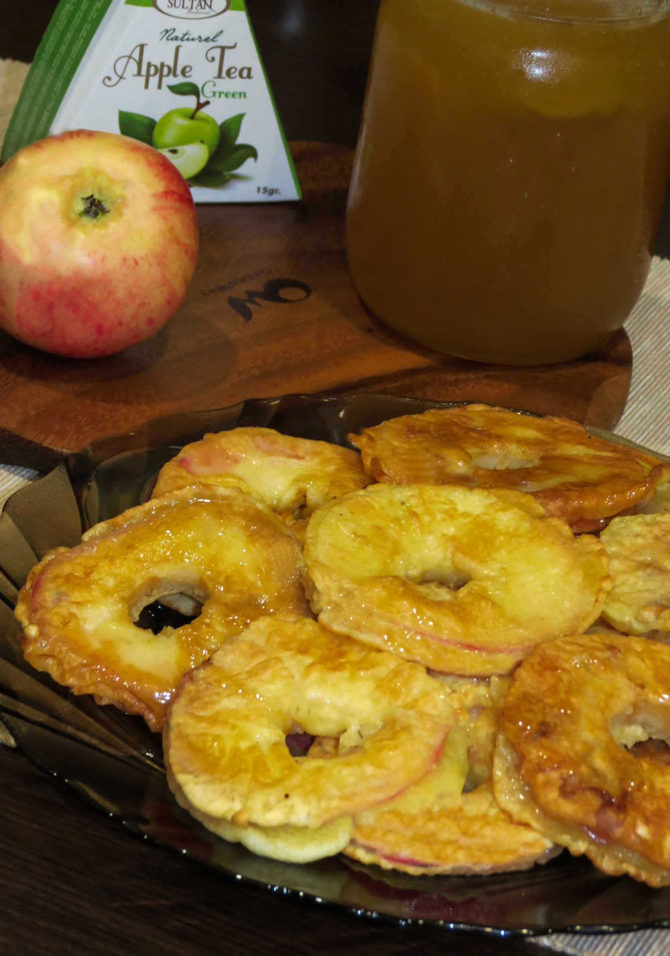 Кляр для яблок на сковороде рецепт с фото