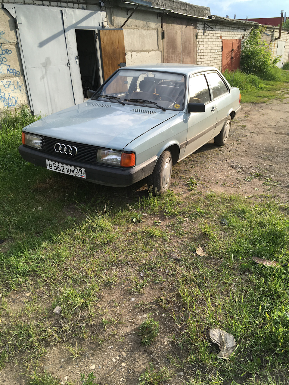 1. Возвращение домой — Audi 80 (B2), 1,6 л, 1985 года | наблюдение | DRIVE2