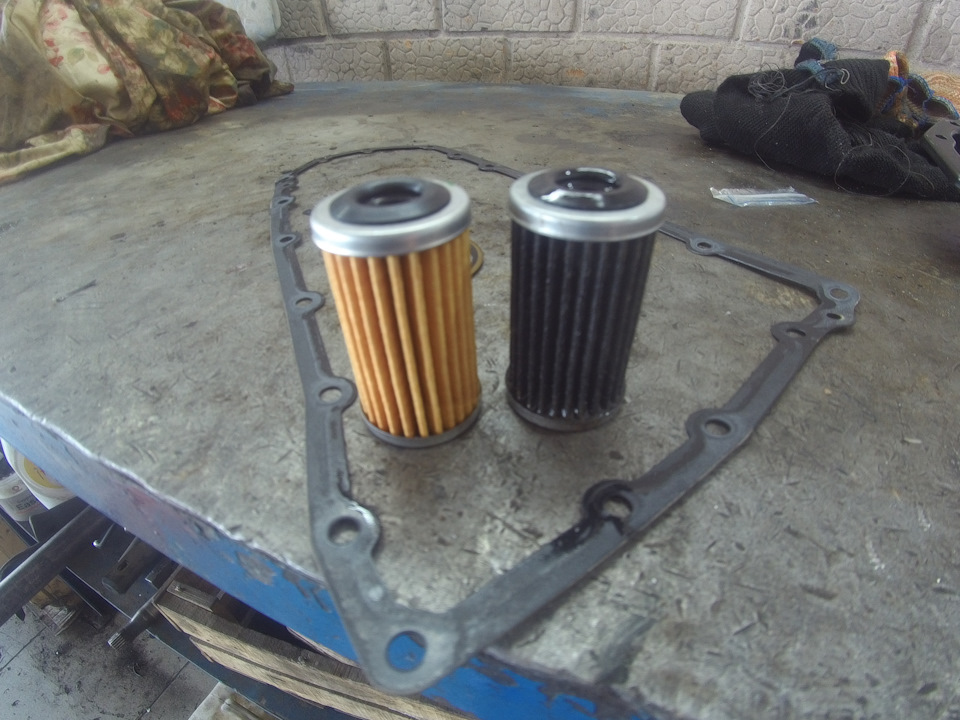 фильтра тонкой очистки. Цвет у них разный, но я не заморачивался (шутка) — Nissan X-Trail III (t32)