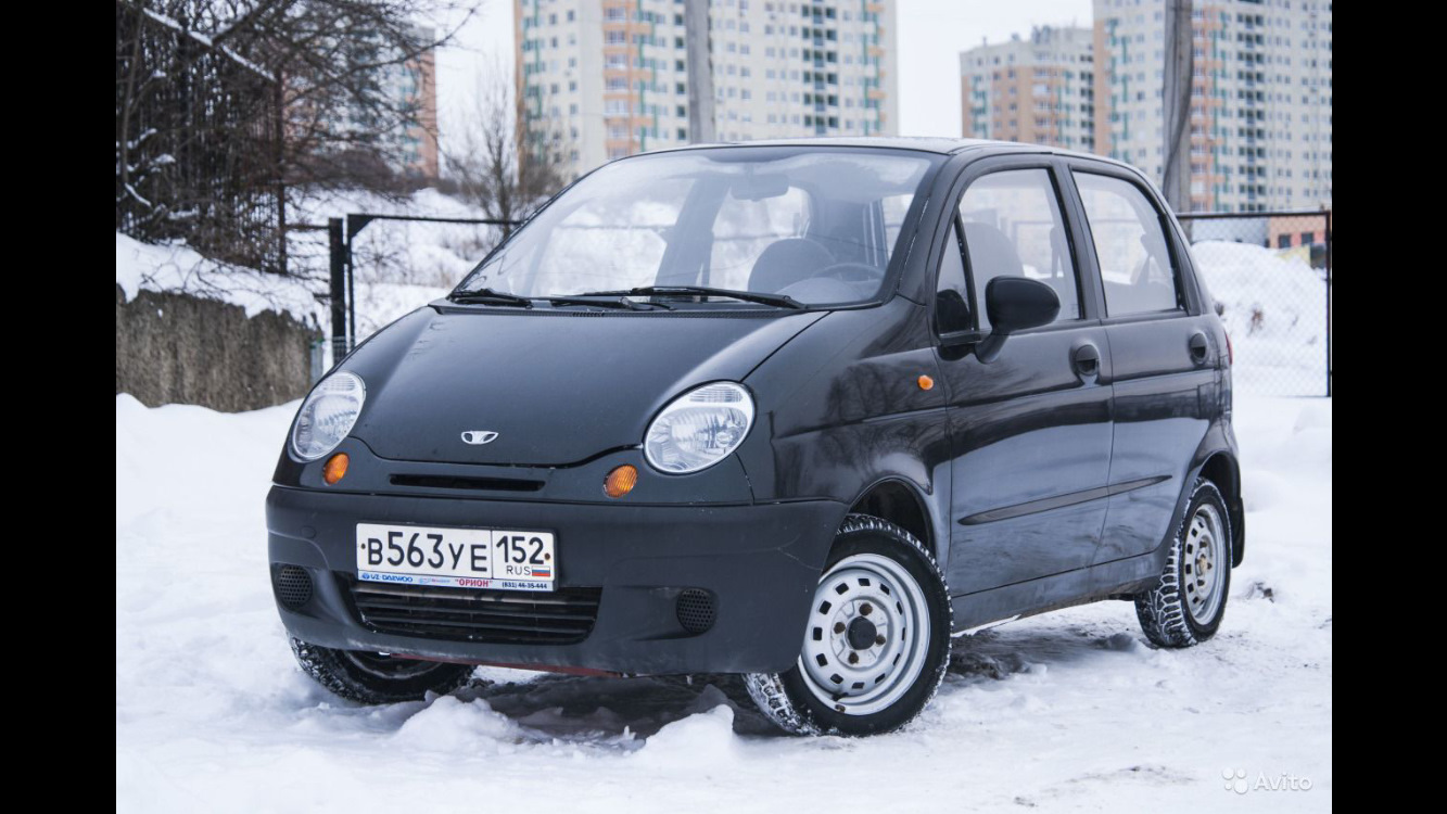 Daewoo Matiz (M100, M150) 0.8 бензиновый 2011 | черный, 2011, 0.8 на DRIVE2