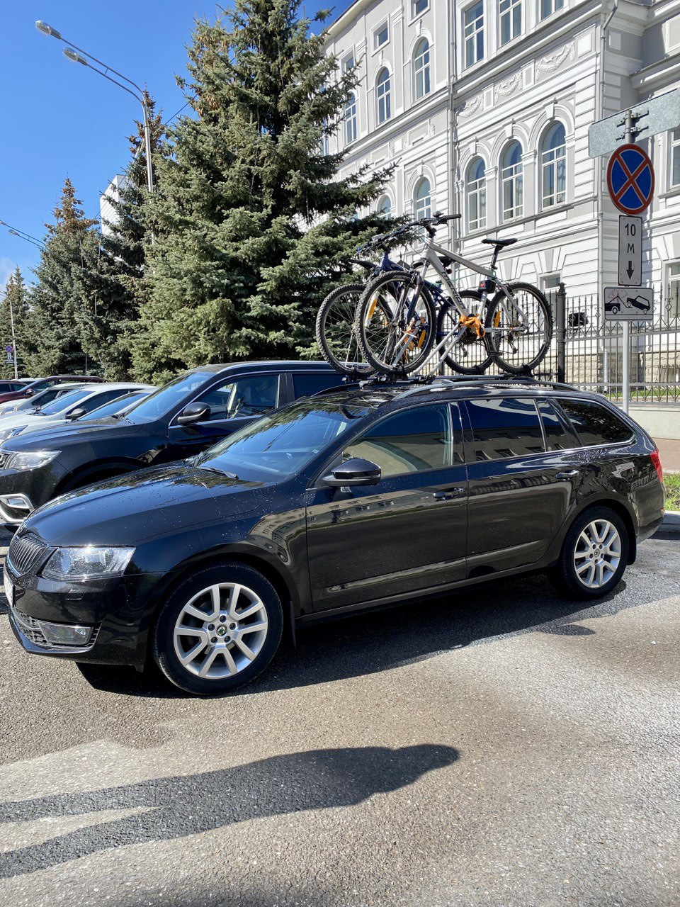 Велопрогулка на озеро Аслыкуль — Skoda Octavia Combi A7 Mk3, 1,4 л, 2016  года | покатушки | DRIVE2