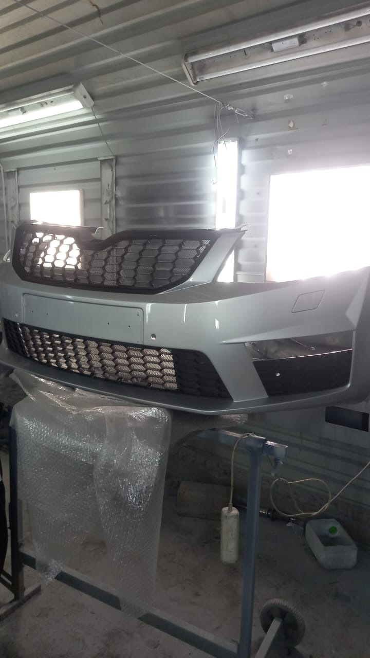 Красим бампер или на шаг ближе к RS🤟 — Skoda Octavia A7 Mk3, 1,8 л ...