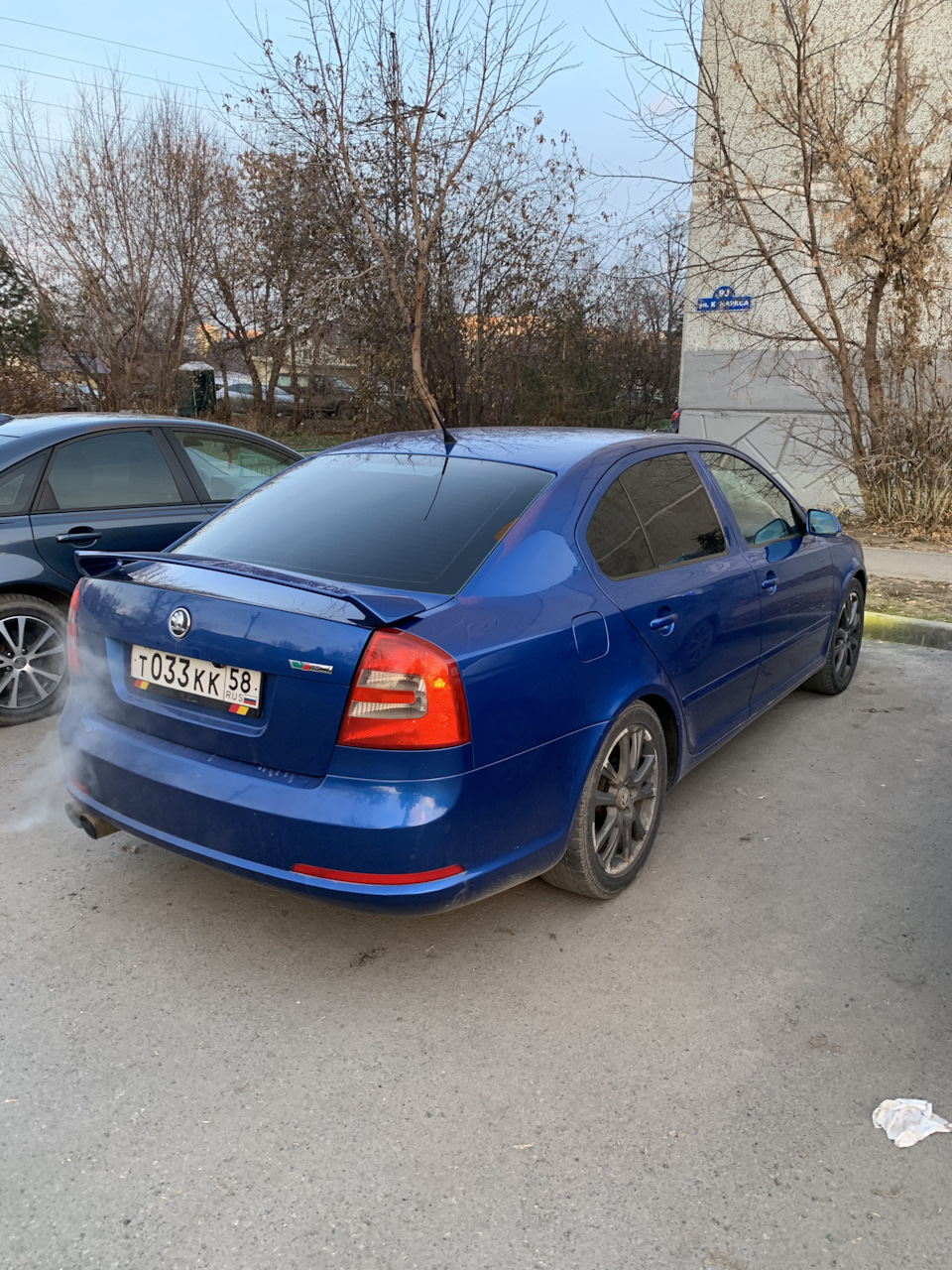 Покраска дисков — Skoda Octavia RS A5 Mk2, 2 л, 2007 года | колёсные диски  | DRIVE2