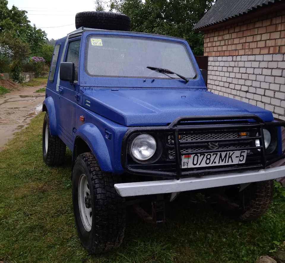 Новый внешний вид и подготовка к зиме — Suzuki Samurai, 1,3 л, 1991 года |  кузовной ремонт | DRIVE2