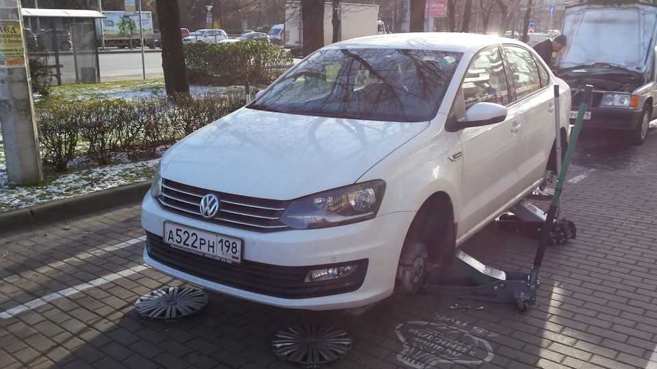 Volkswagen Polo Sedan 1.6 бензиновый 2018 | Полик на DRIVE2