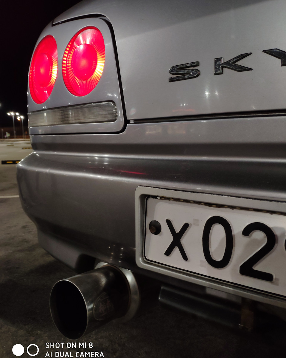 Выхлопная трасса Kakimoto Hyper Fullmega N1+REV — Nissan Skyline (R34), 2,5  л, 1999 года | тюнинг | DRIVE2