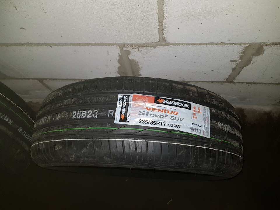 Hankook ventus 235 65 r17. 3fe-27-11520 шина.