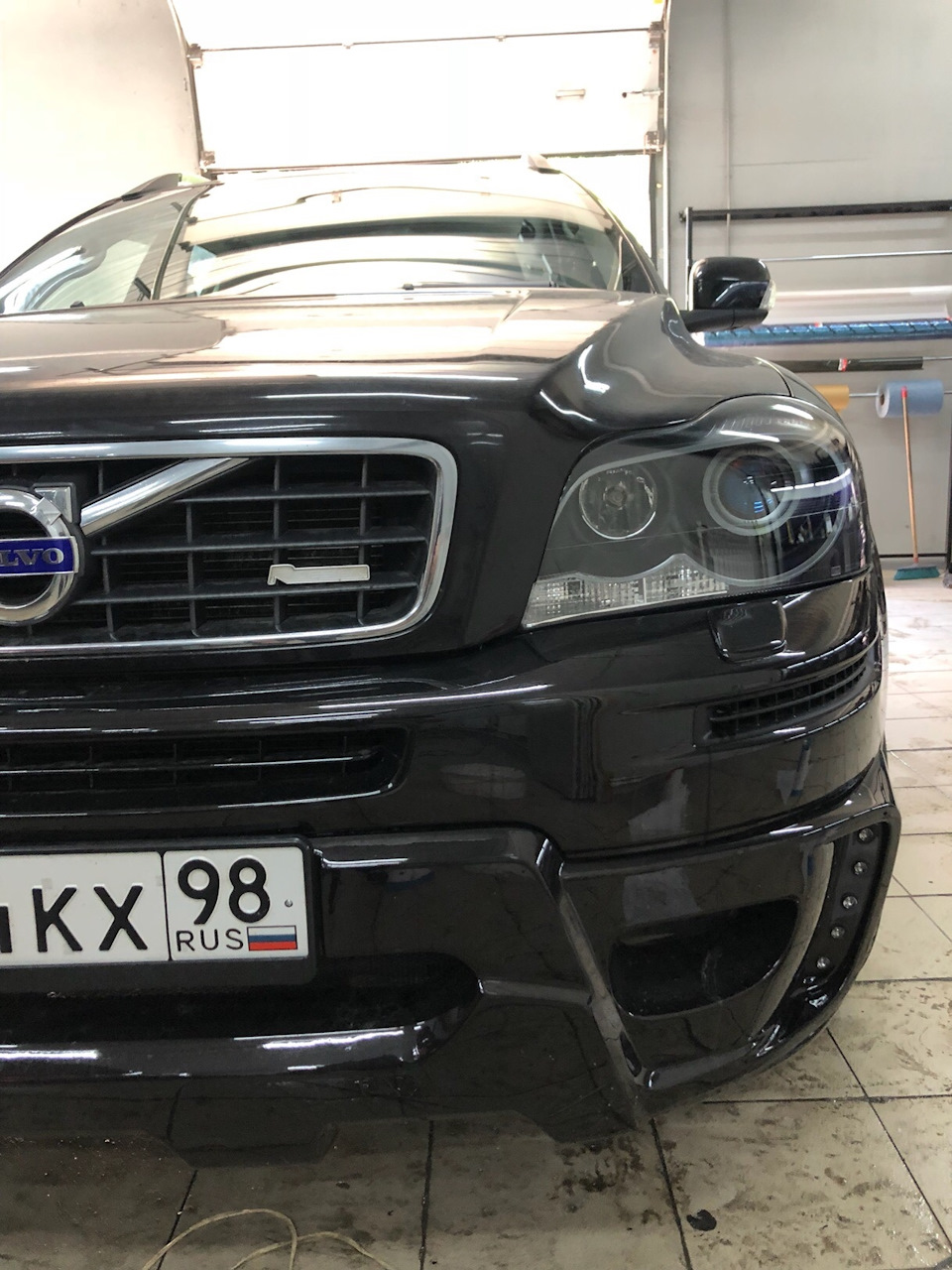 Морда хс90 готова — Volvo XC90 (1G), 2,4 л, 2008 года | тюнинг | DRIVE2