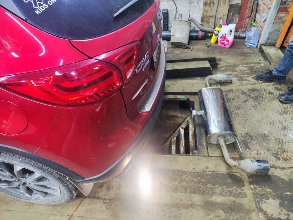 ставим всё на место — Mazda CX-5 (1G)