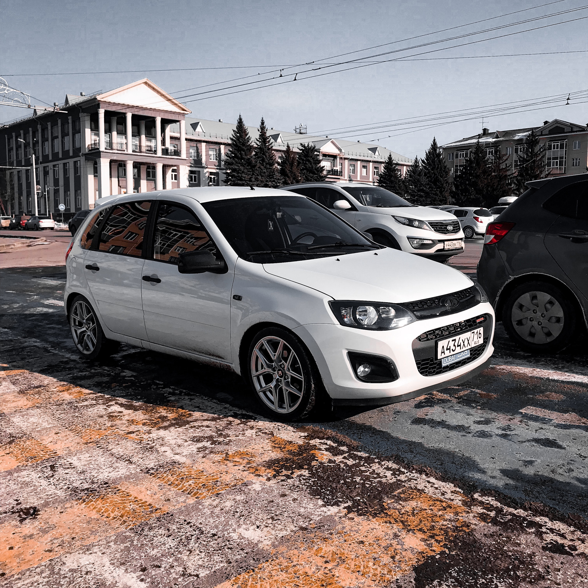 Диски на калину R17 — Lada Калина Хэтчбек (2G), 1,6 л, 2018 года ...
