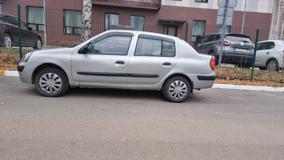 Пузотёрка OFF или клиренс Рено симбол — Renault Symbol, 1,4 л., 2005 ...