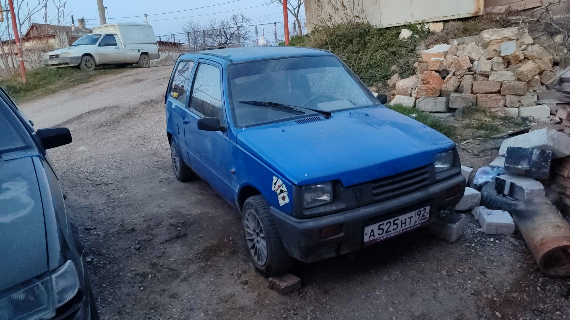 Выкатил окулю с гаража😎 — Lada Ока 11113, 0,7 л, 2004 года | тюнинг ...
