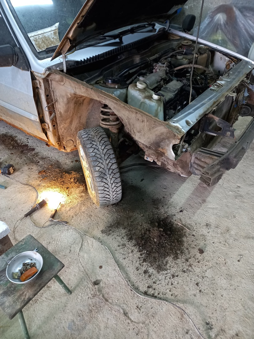 Разборка кузова — Lada 2114, 1,5 л, 2004 года | кузовной ремонт | DRIVE2