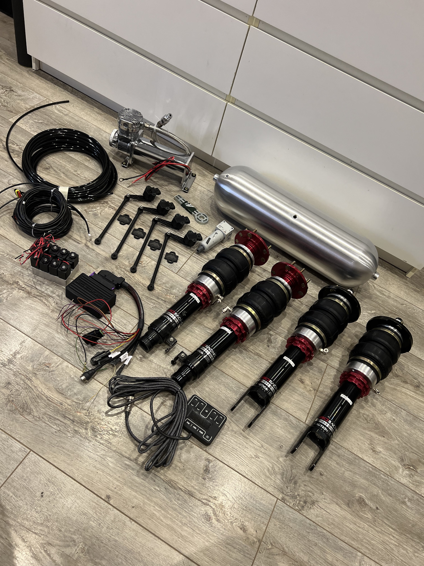 Air suspension. — Honda Accord (8G), 2,4 л, 2008 года тюнинг DRIVE2