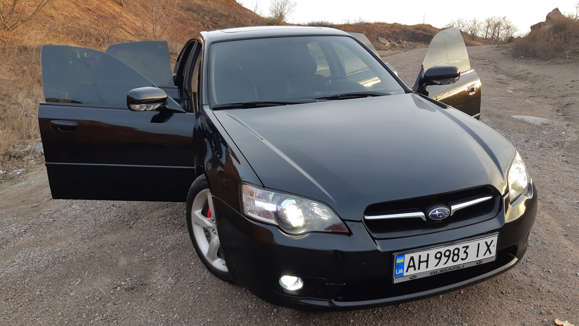 Subaru Legacy (BL/BP) 2.0 бензиновый 2006 | 2.0R AWD ♘Black knight♘ на  DRIVE2