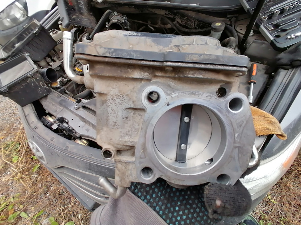 Чистка дросселя. — DRIVE2