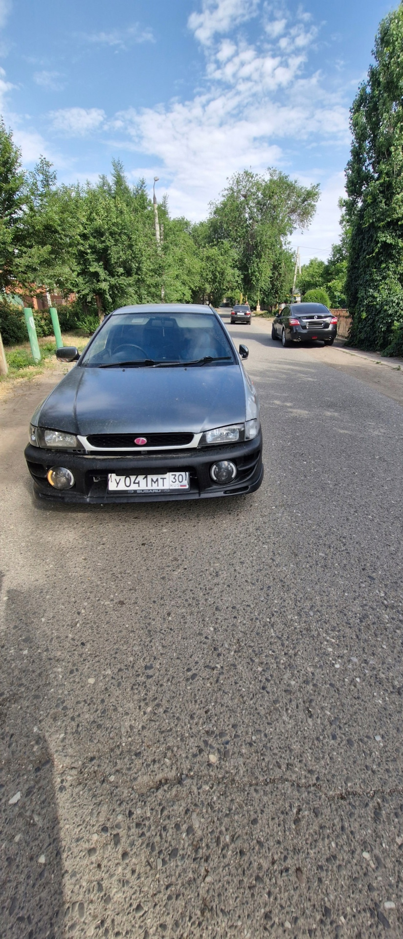 Недолго песенка игра, недолго … танцевал — Subaru Impreza (GC, GF), 1,5 л,  1998 года | ДТП | DRIVE2