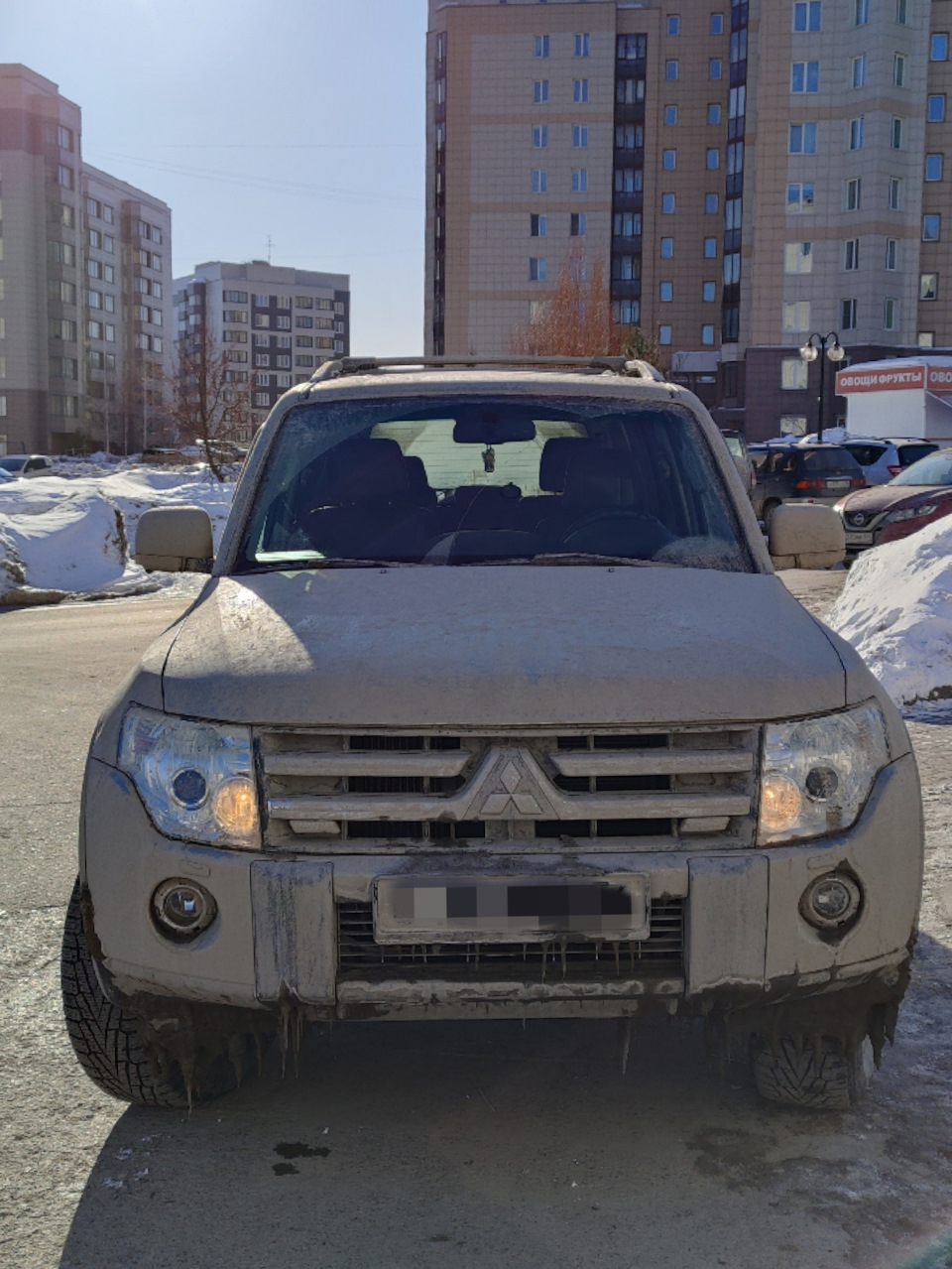 Дальний в полнакала — Mitsubishi Pajero (4G), 3,2 л, 2008 года | своими  руками | DRIVE2